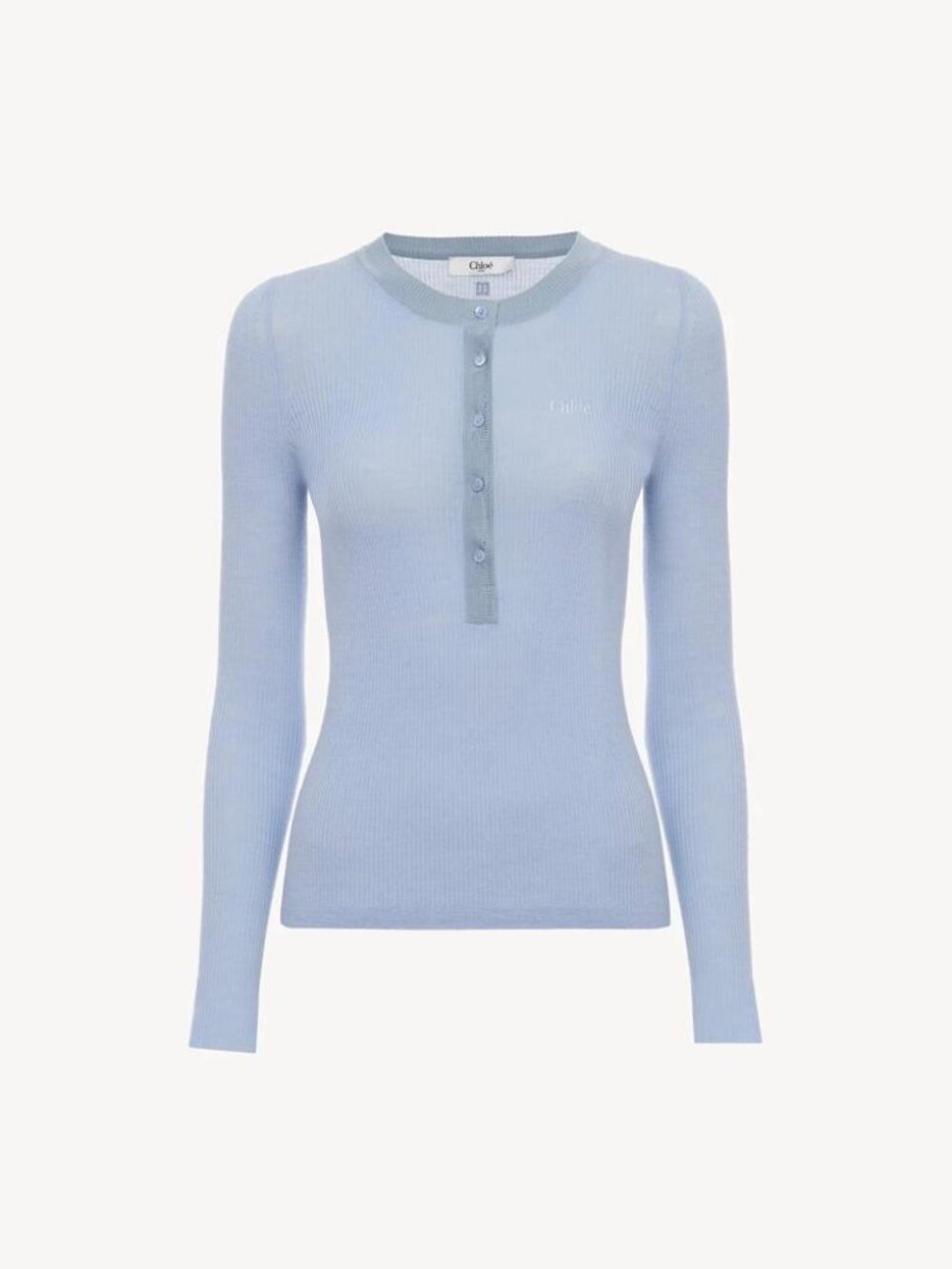 Chloé Henley Shirt Tag Size XL Women
